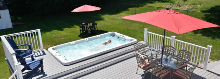 Плавательный спа-бассейн с противотоком Vita Spa Swim Spa VL 4